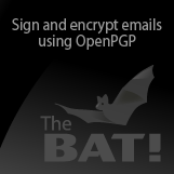 Sign and encrypt emails using OpenPGP