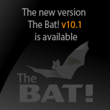 The new version The Bat! v10.1 is available