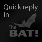 The quickest way to send replies in The Bat!