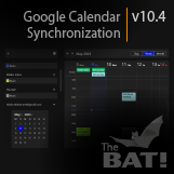 Google calendar synchronisation in The Bat! v10.4