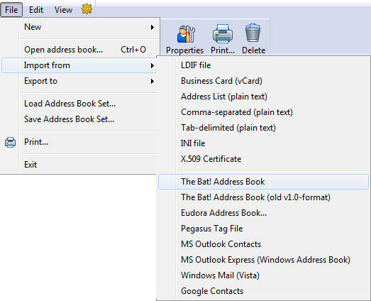 Convert Vista Contacts To Outlook Express