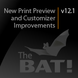 The Bat! v12.1: Auto Spell Check in Subject, Better UI Customization and Fixes