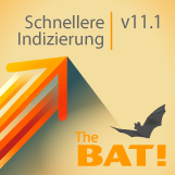 Schnelle Indizierung der E-Mail-Datenbank in The Bat! v11.1