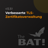 The Bat! v12.3.1 führt TLS 1.3 und verbesserte Sicherheitsfunktionen ein