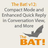 The Bat! v12: more compact, clearer, more convenient