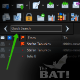 Schnellsuche – ein hilfreiches Tool in The Bat!