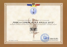 Firma Ritlabs, SRL otrzymała nagrodę „Złoty Merkury” w konkursie „Znak towarowy 2015 roku” Firma Ritlabs, SRL otrzymała nagrodę „Złoty Merkury” w konkursie „Znak towarowy 2015 roku”